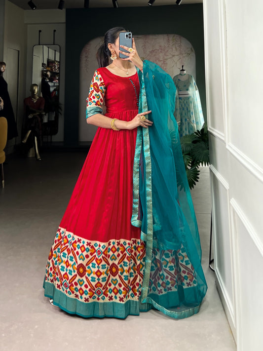 flare gown types with patterns made keeping the modern girl in mind, are the perfect fit for any occasion