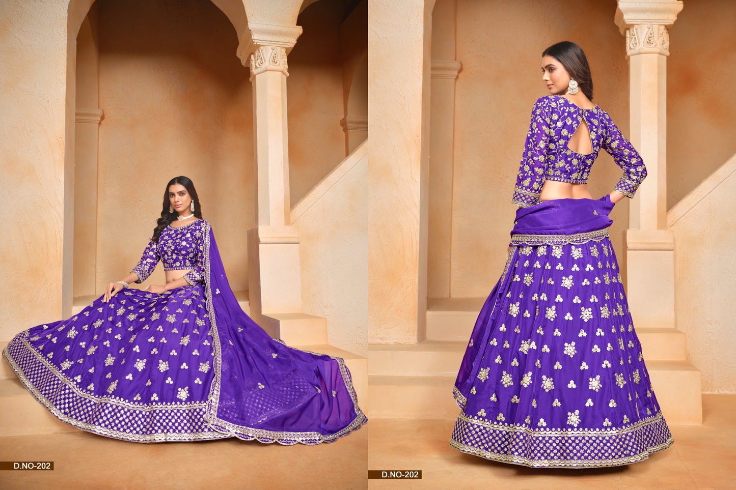 Mehvish Vol -2 Series : 201, 202, 203, 204 set to set