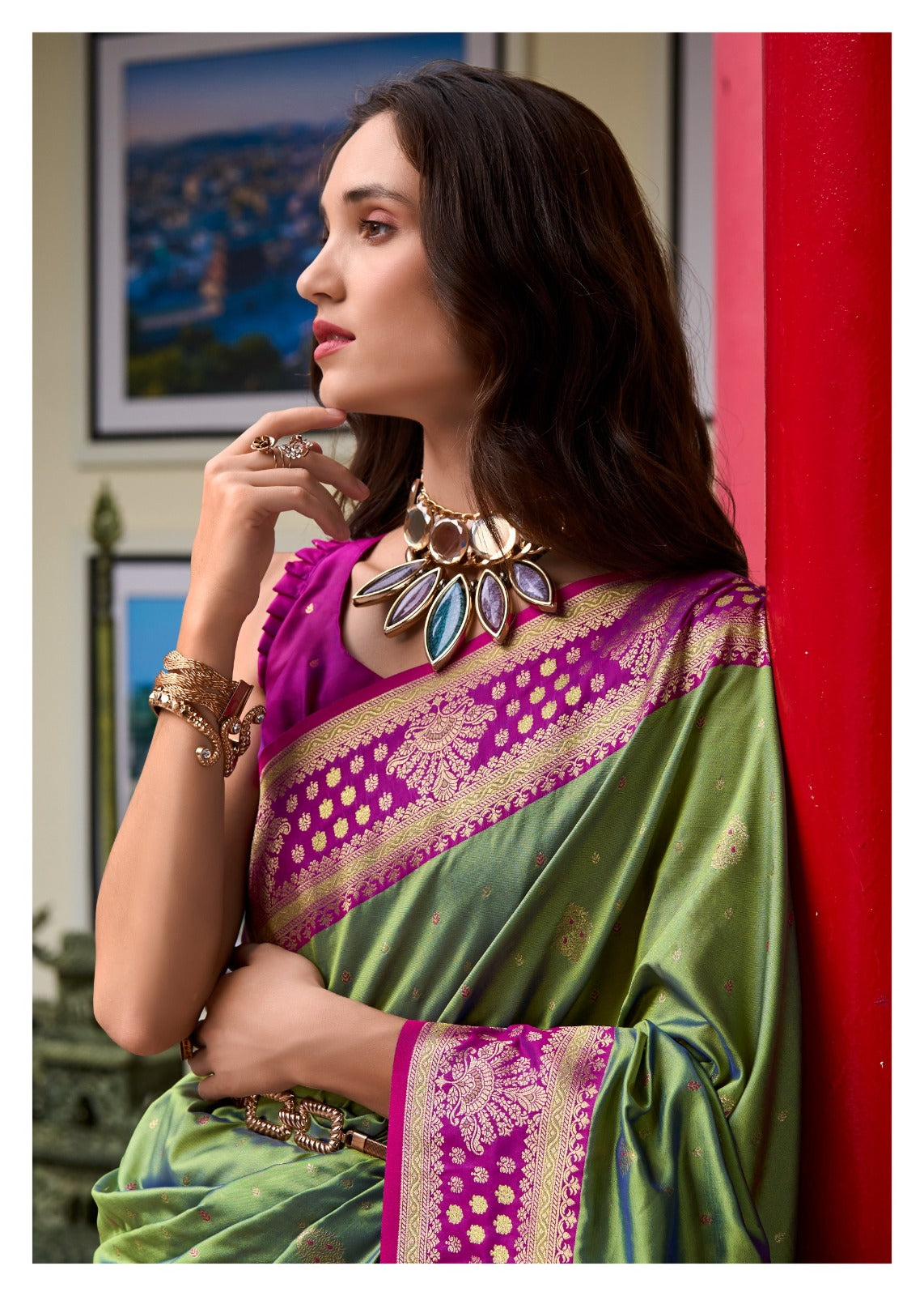 Rajpath Silk Samruddhi Silk Series: 830001 To 830008 set to set