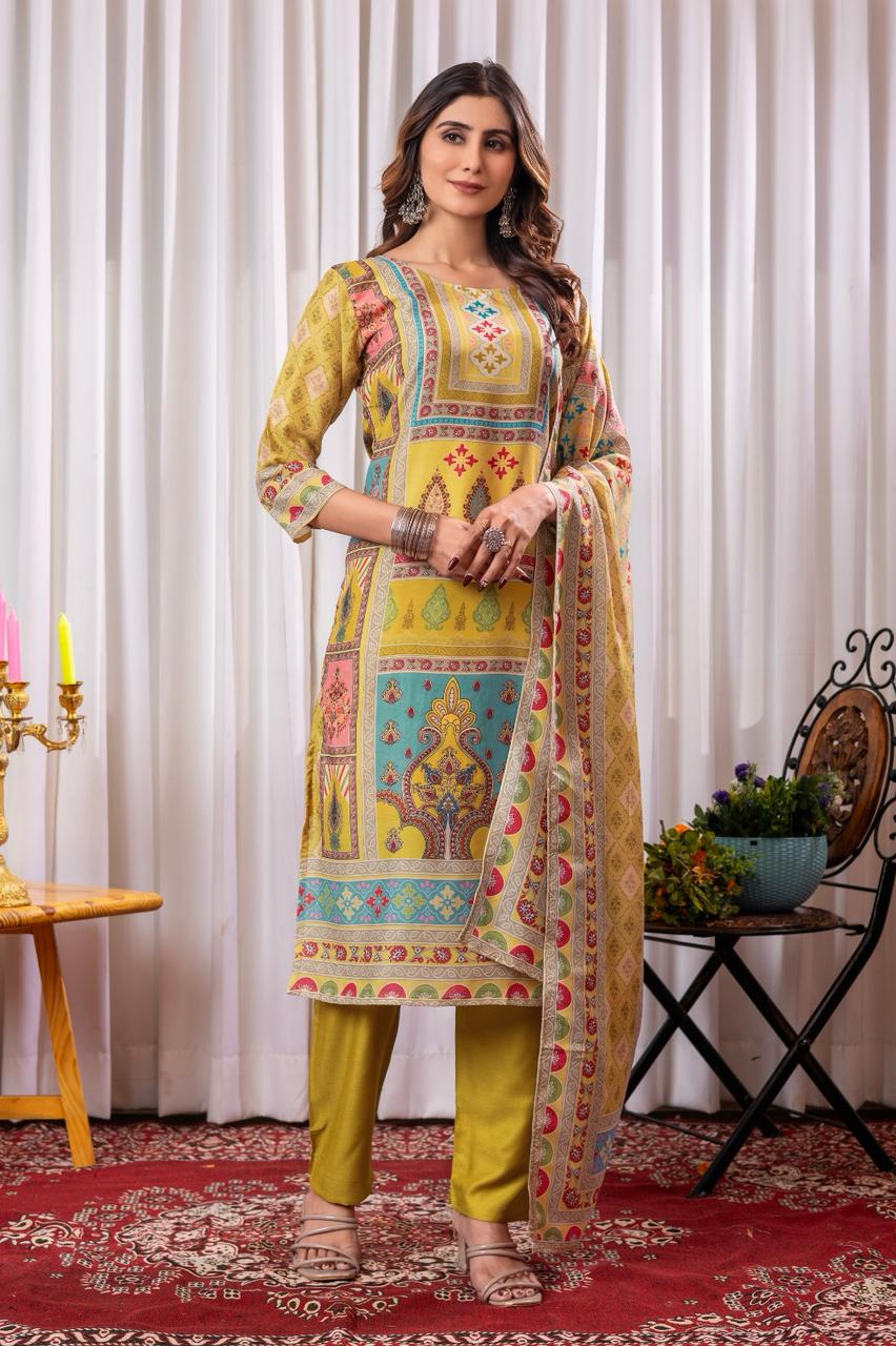 Summer Special Maslin Dress For Daily Wear Use