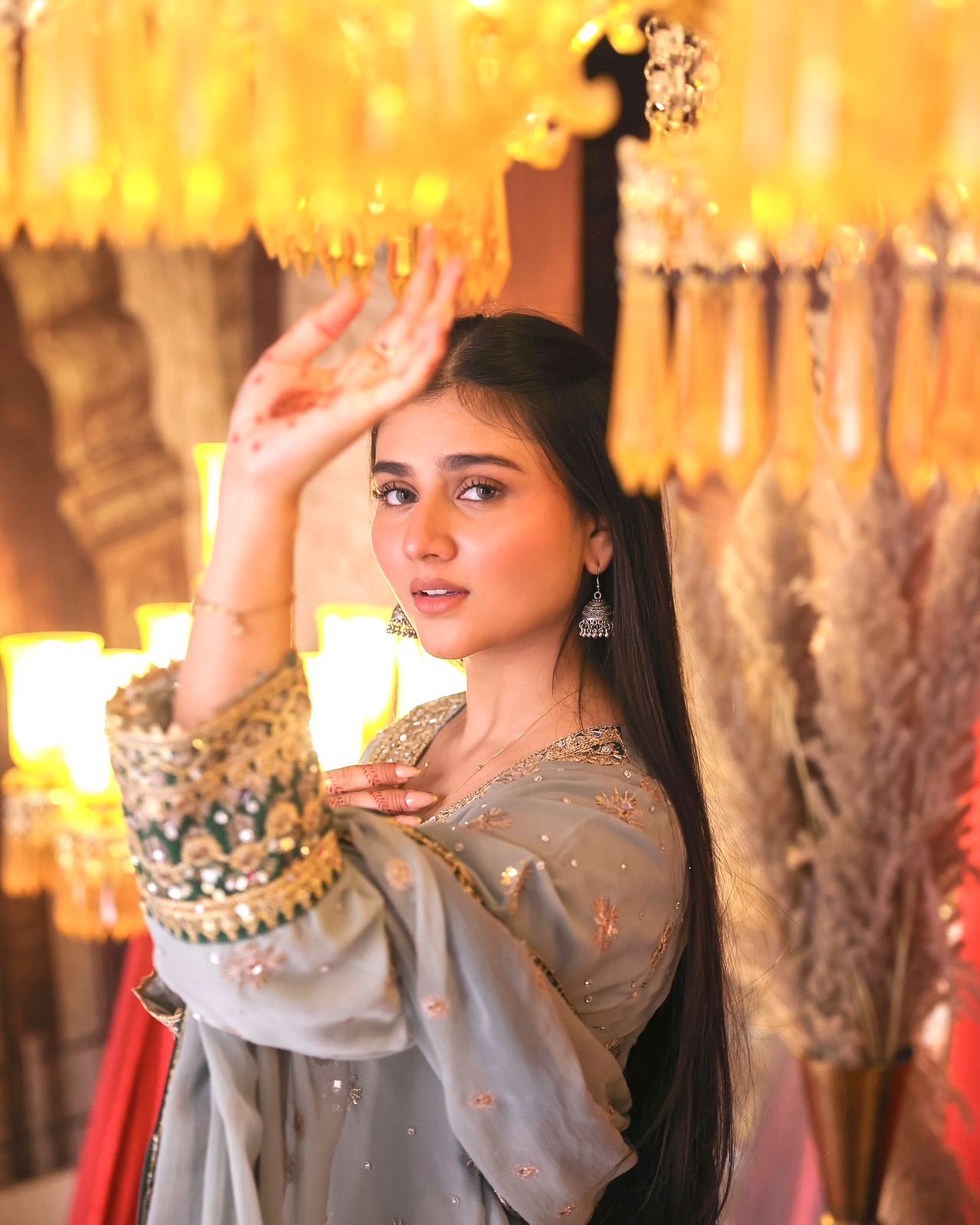 Ready To Wear Collection 3 Piece Trending Fancy Kurti With Beautiful Sharara And Dupatta