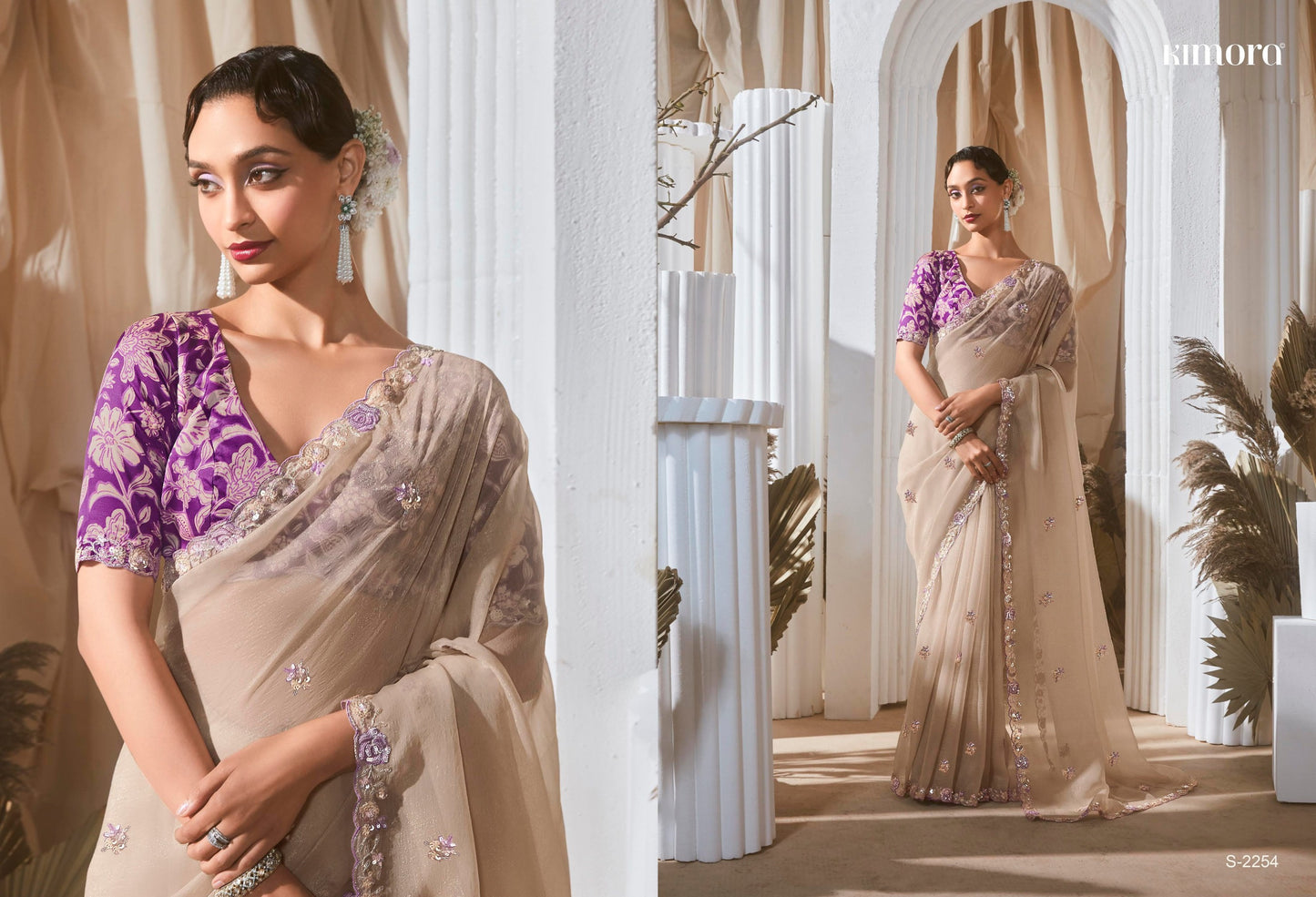 Kimora Rangat-3 Series : (2251 TO 2265 series) saree set to set