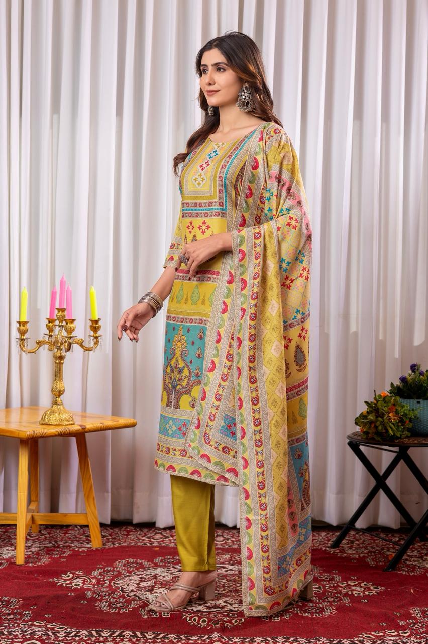 Summer Special Maslin Dress For Daily Wear Use