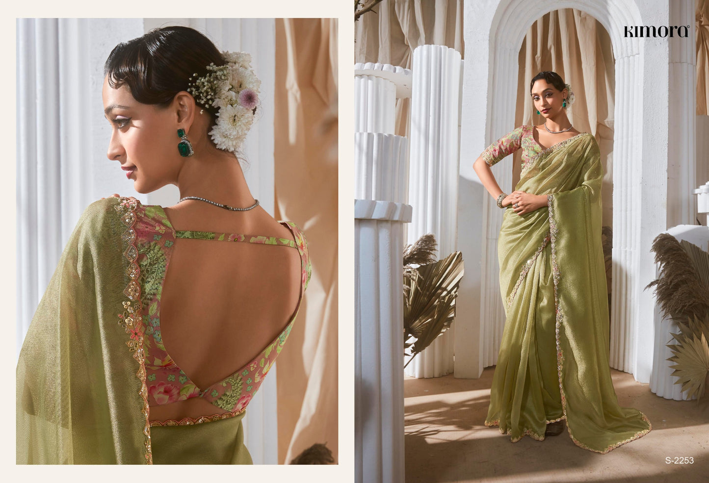 Kimora Rangat-3 Series : (2251 TO 2265 series) saree set to set