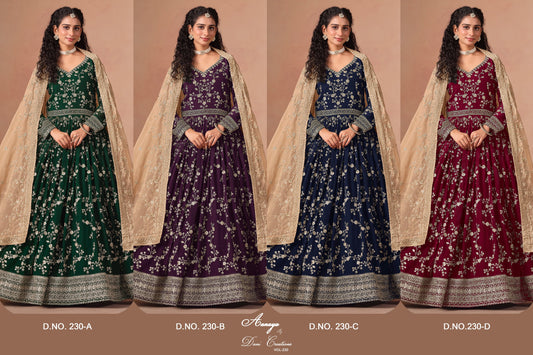 Aanaya Vol - 230 dress set to set