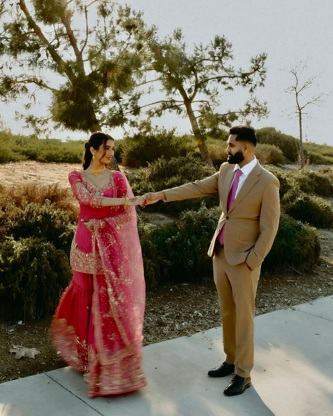 Pink Color Beautiful Georgette Plazo Dress