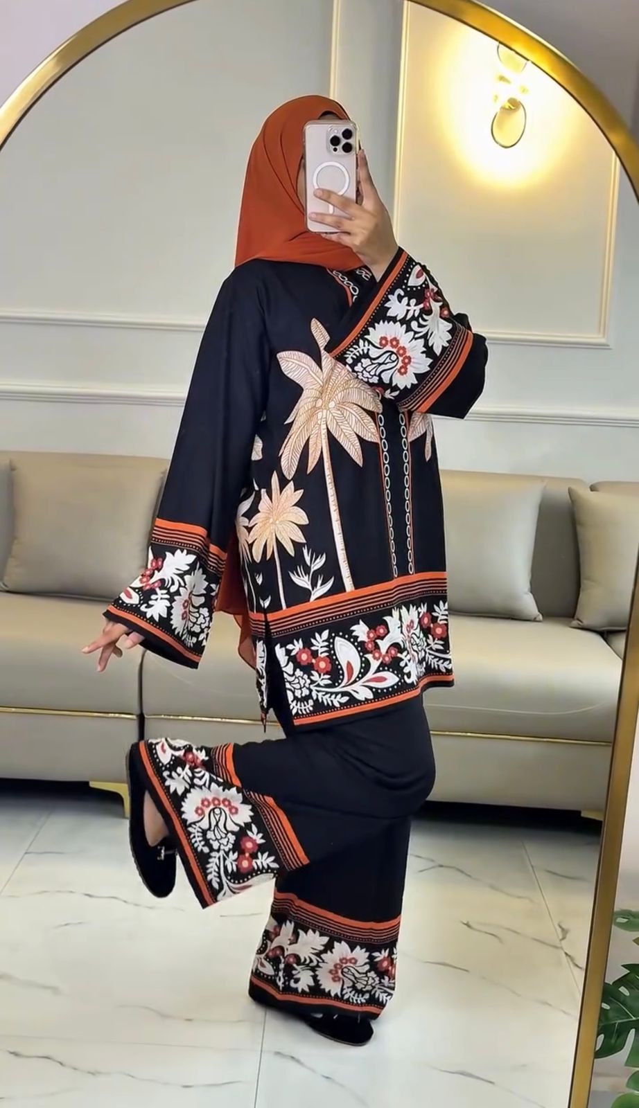 2 Piece Fancy Printed Co-Ord Set