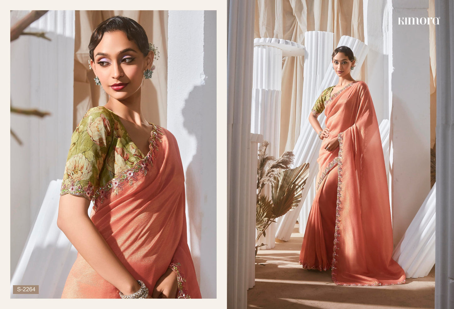 Kimora Rangat-3 Series : (2251 TO 2265 series) saree set to set