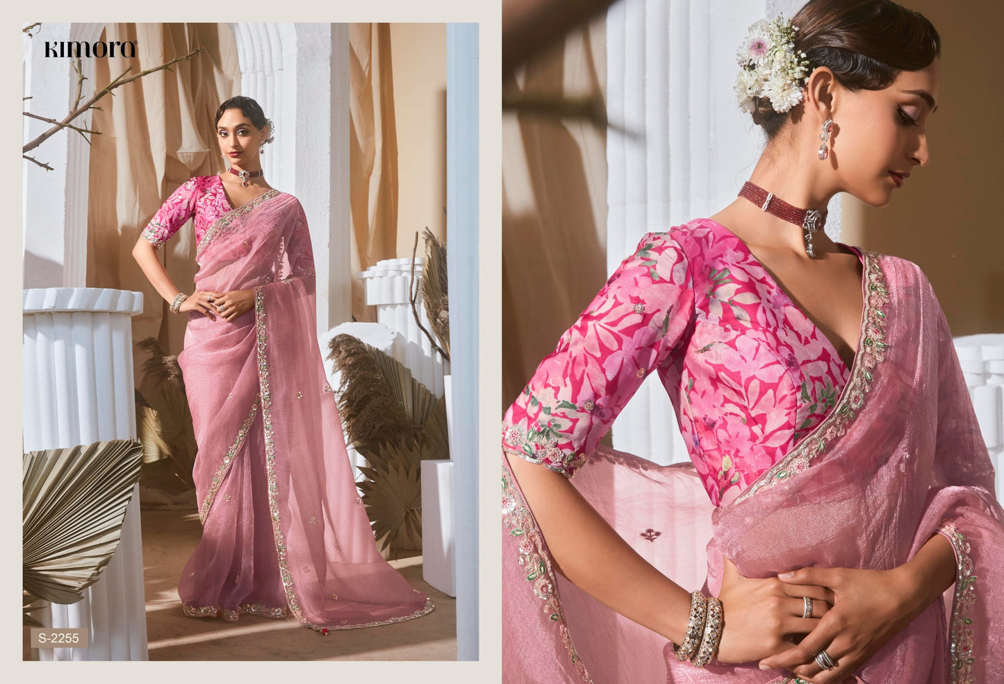 Kimora Rangat-3 Series : (2251 TO 2265 series) saree set to set