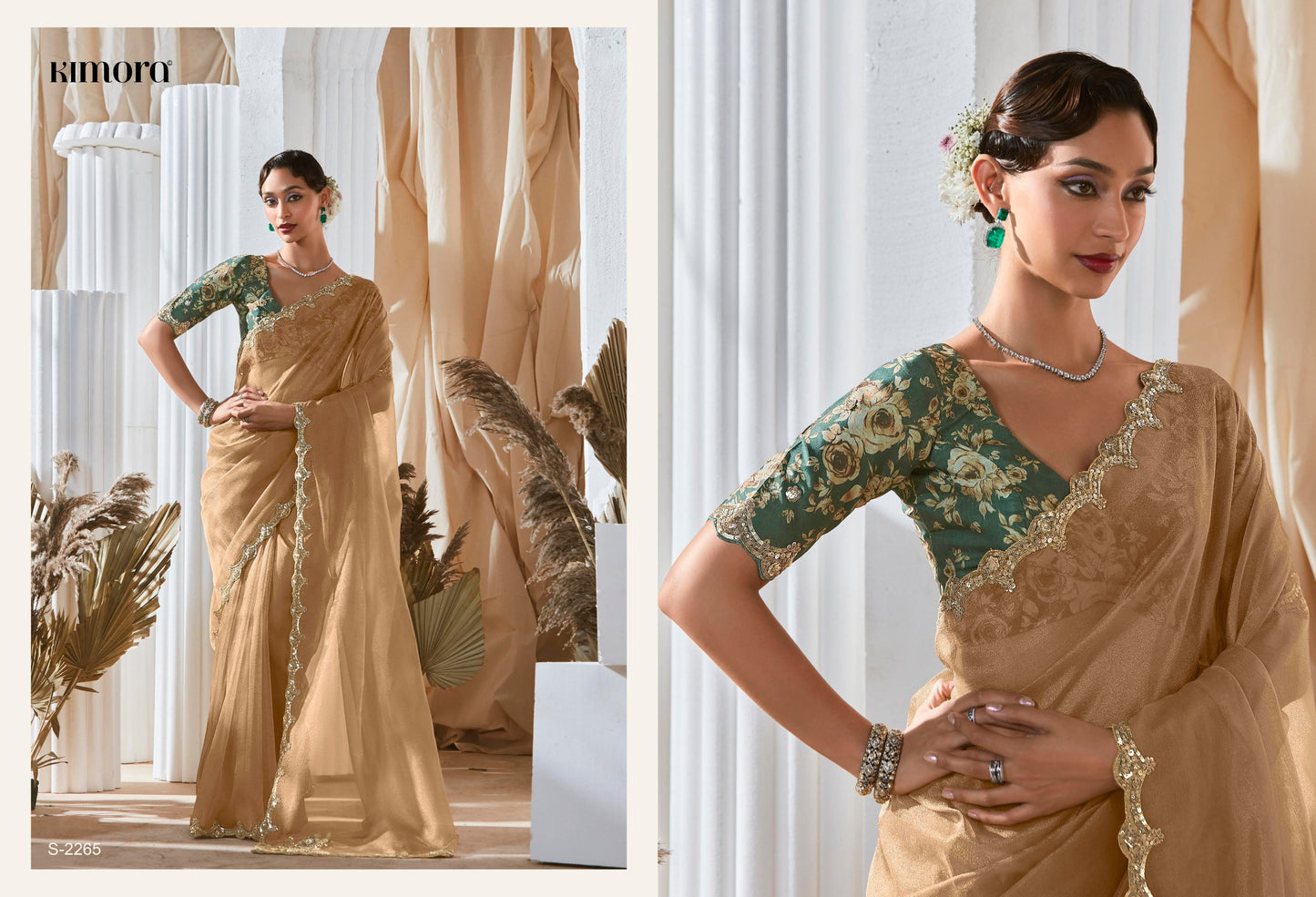 Kimora Rangat-3 Series : (2251 TO 2265 series) saree set to set