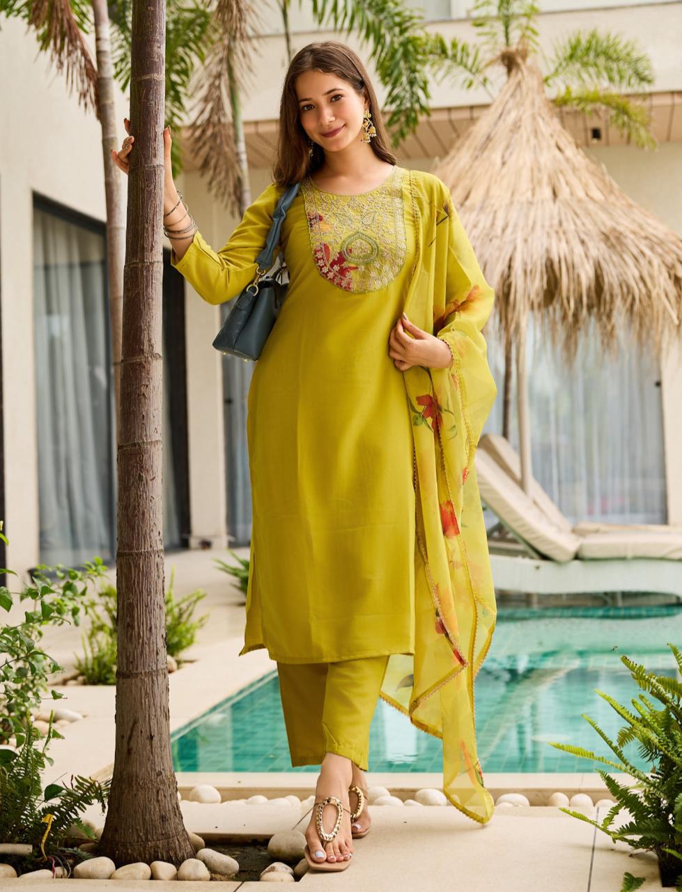 Daily Wear Dress in Rayon FAbric
