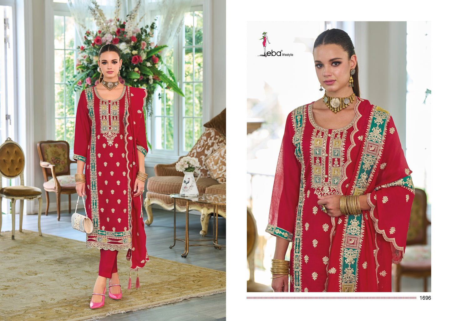 Eba noura 1606 to 1608 series dress