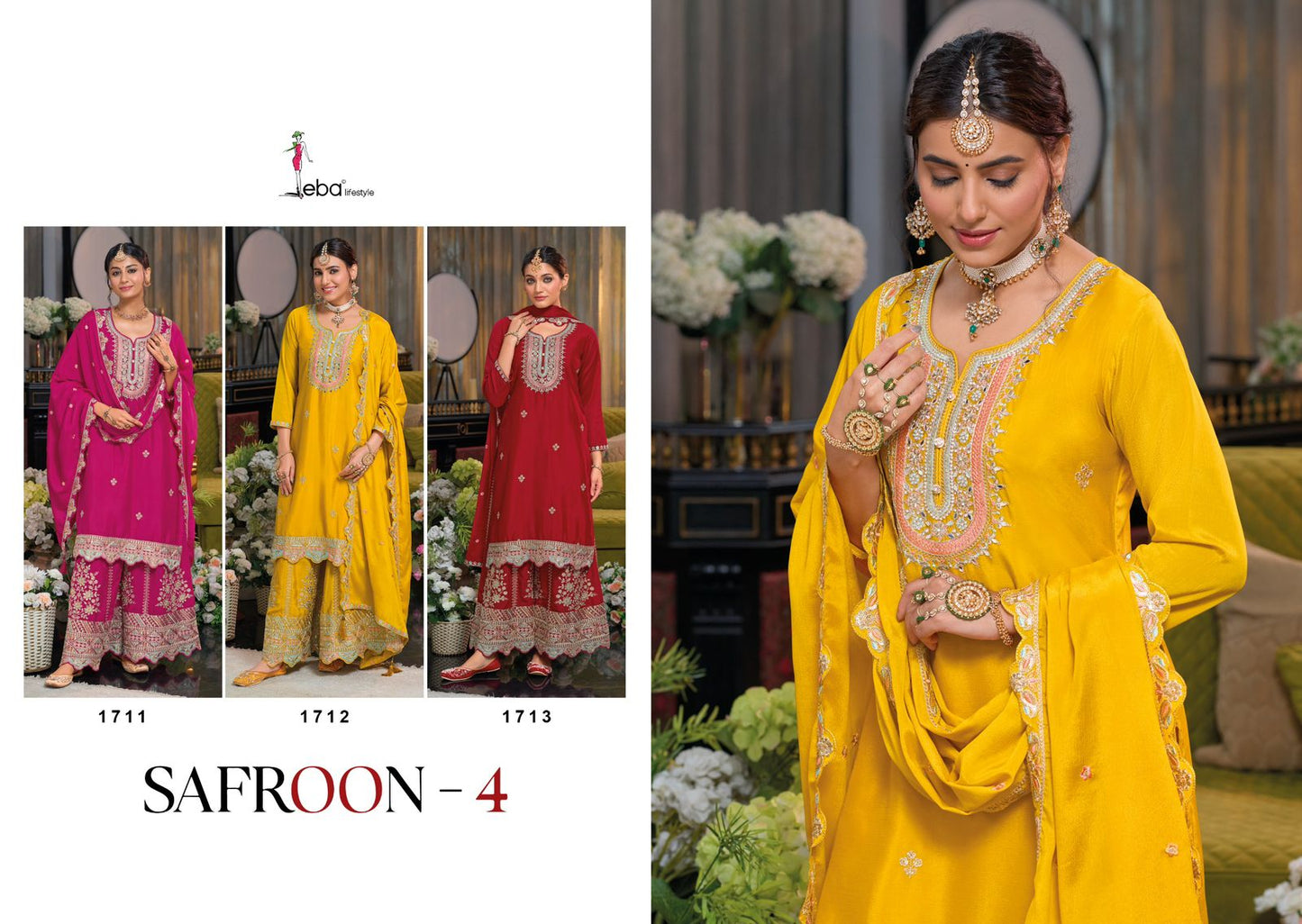 eba SAFROON vol-4 dress set to set