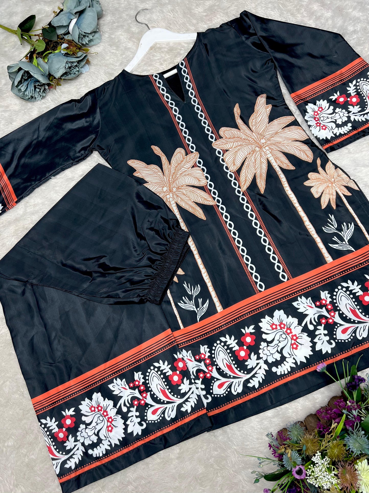 2 Piece Fancy Printed Co-Ord Set