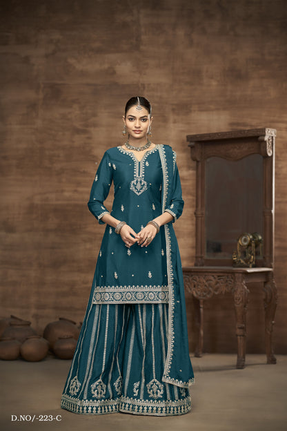 Aanaya Vol - 223 series 223 a to 223 d dress set to set
