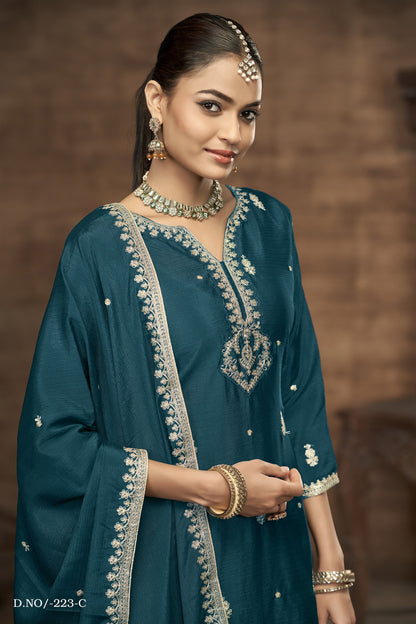 Aanaya Vol - 223 series 223 a to 223 d dress set to set