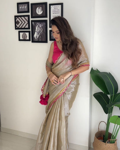 Beautiful Demanded Jimmy Choo Saree For Wedding