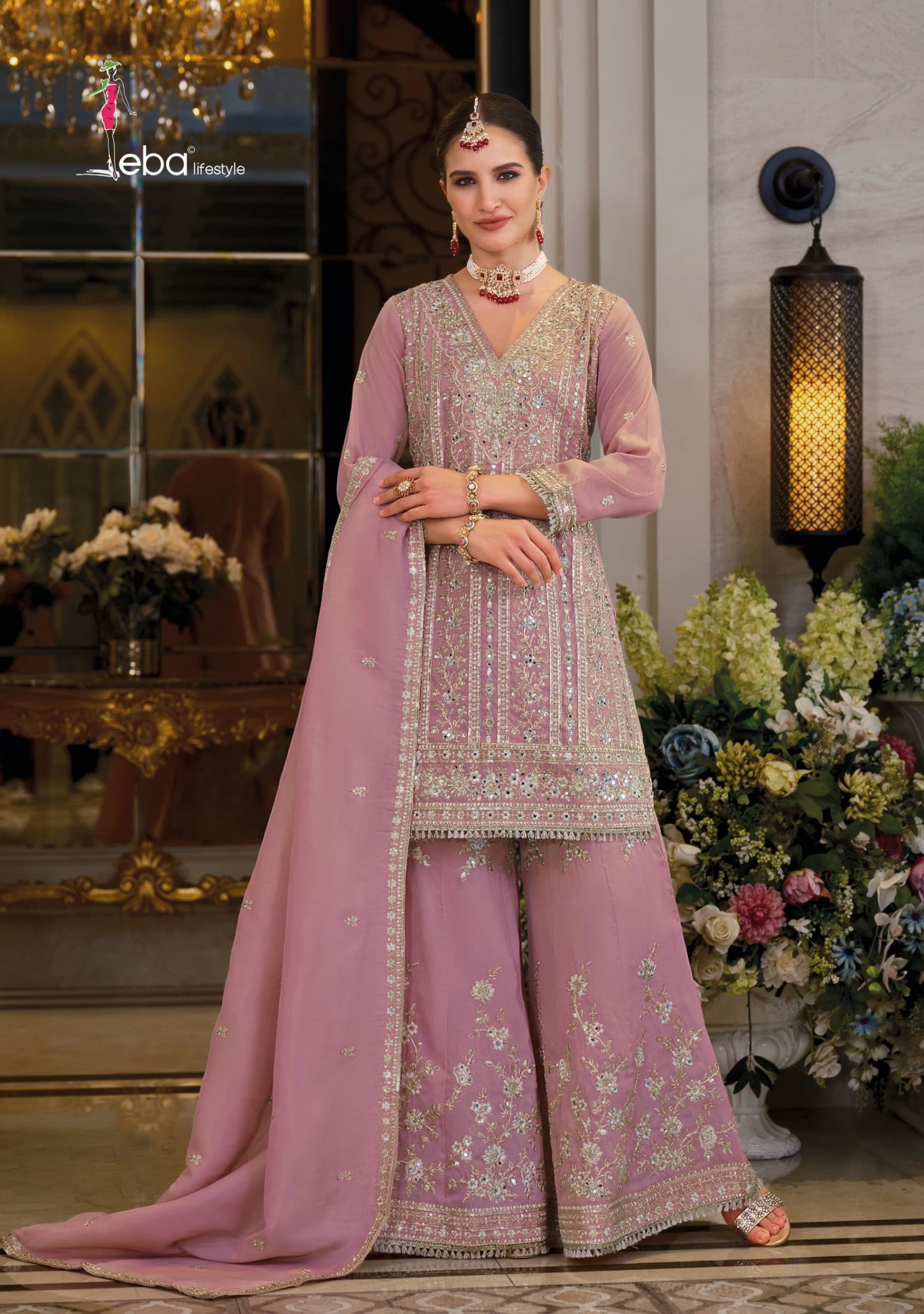 Eba Nayaab dress 3 piece set 1914 series to 1916