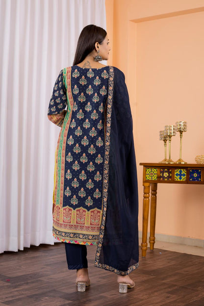 Summer Wear Maslin Cotton Suit For Daily Wear And Small Family function