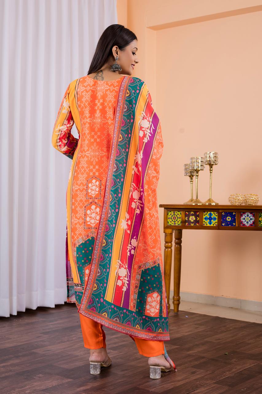 Summer Wear Maslin Cotton Suit For Daily Wear And Small Family function