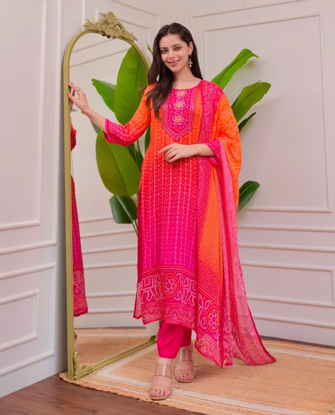 Summer Wear Maslin Cotton Suit For Daily Wear And Small Family function