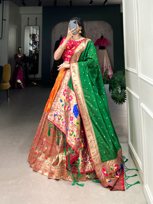 paithani Collection Wear Your Heritage With Pride lehenga choli