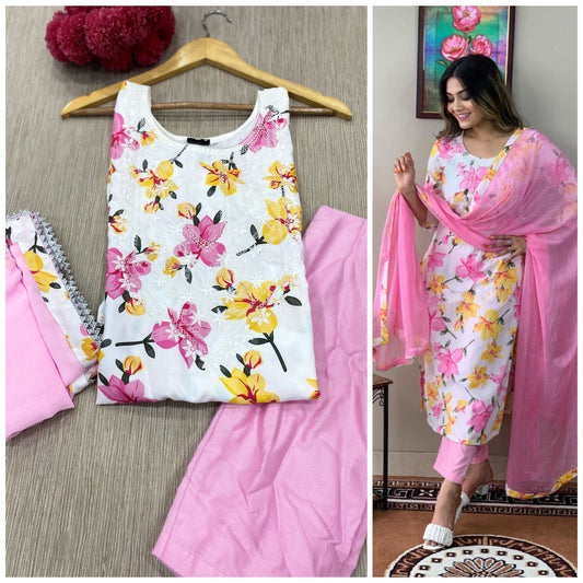 Rayon Fabric Daily Wear use dress