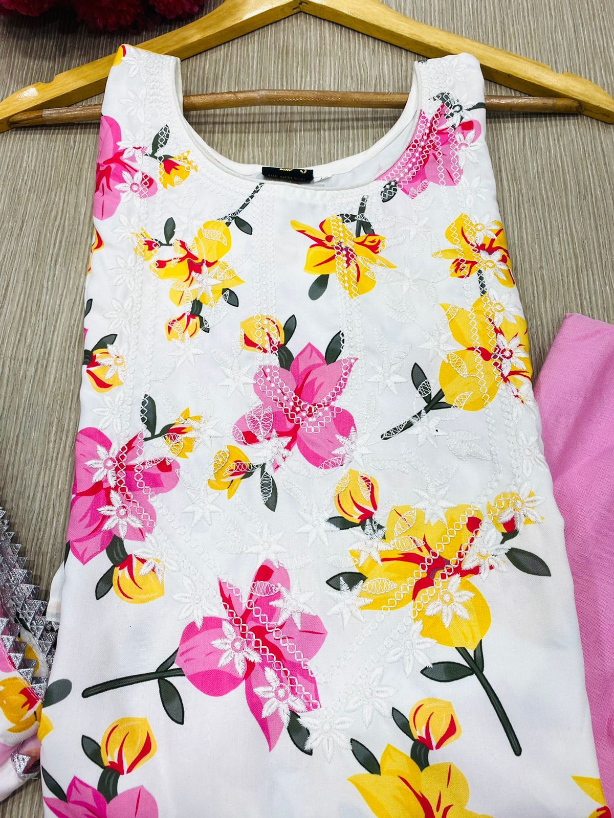 Rayon Fabric Daily Wear use dress