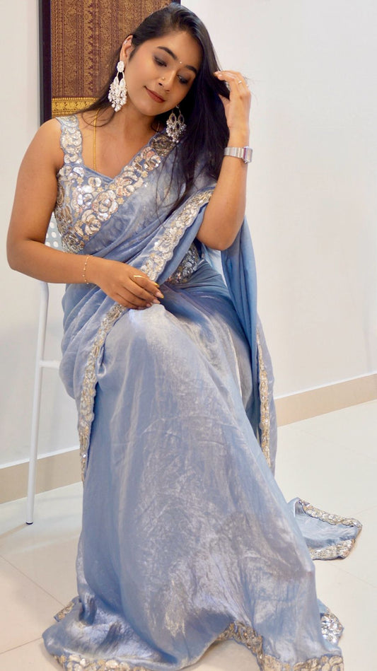 Trending Designer Saree in silk fabric