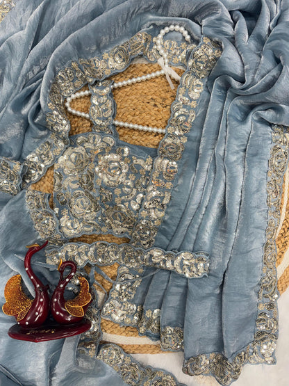 Trending Designer Saree in silk fabric