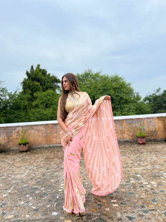 Buy Now gorgeous Fancy Partywear Saree