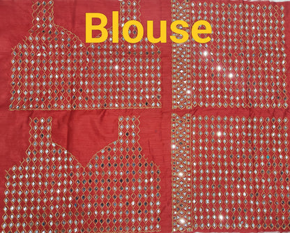Stunning Addition To Our Saree in Rangoli Silk Fabric