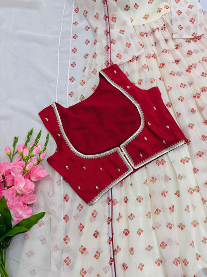 Designer Party Wear Look Collection in georgette fabric