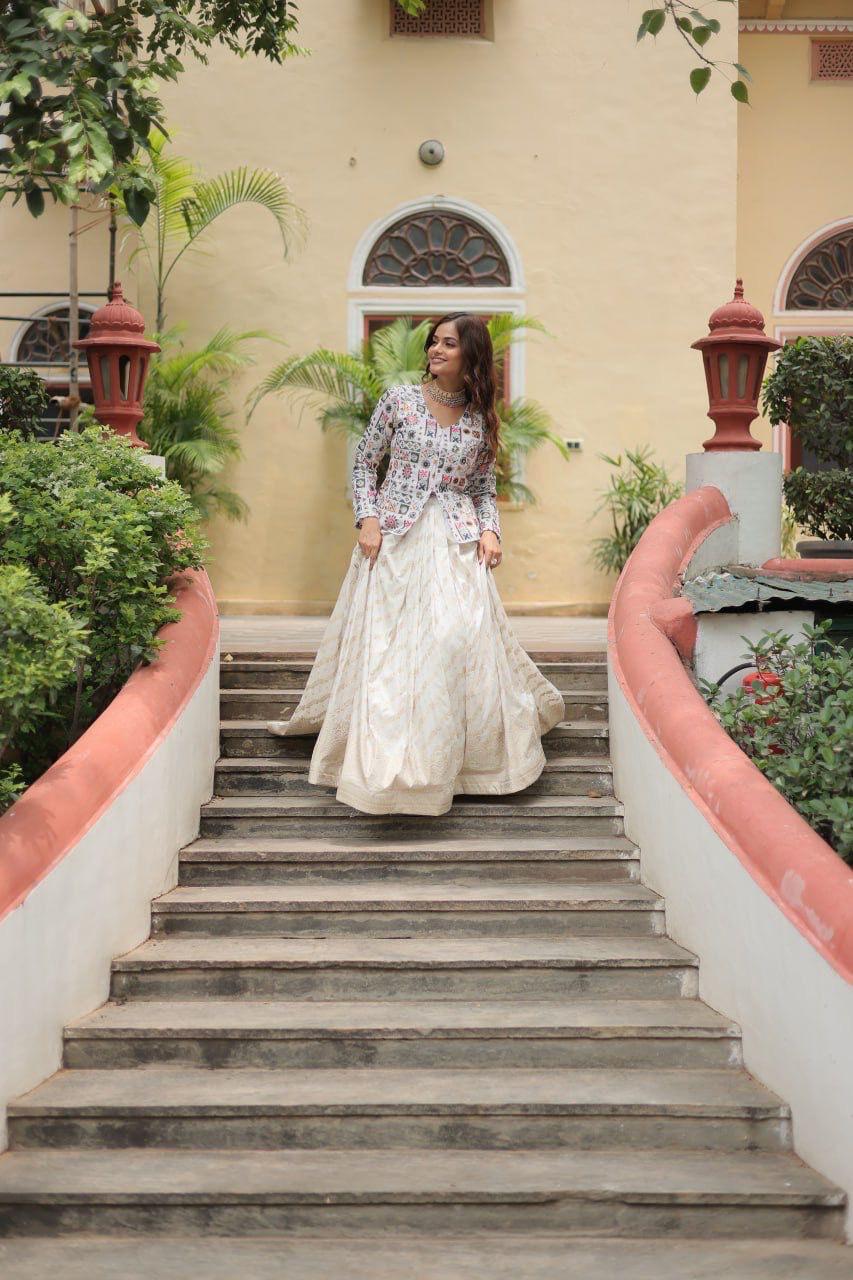 Designer Sequins Embroidered Readymade Co-Ord  Set