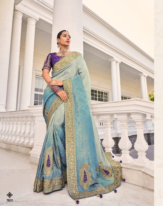 Beautiful Heavy Partywear Saree