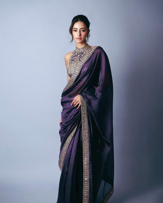Bollywood Celebrity Sequence Saree