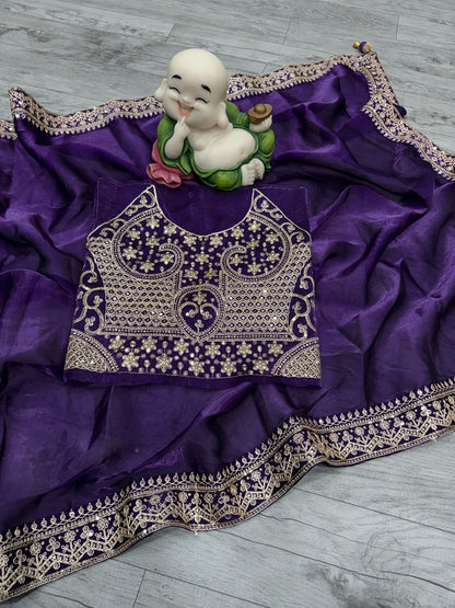 Bollywood Celebrity Sequence Saree