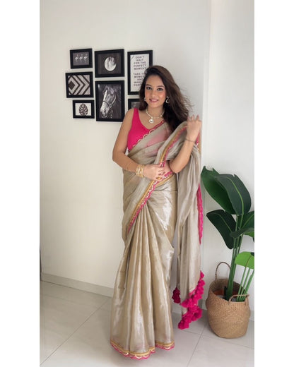 Beautiful Demanded Jimmy Choo Saree For Wedding