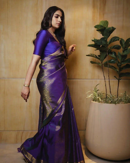 Daily Wear Silk Saree with unstich blouse