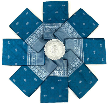 Blue Color Beautiful Daily Wear Use SAree