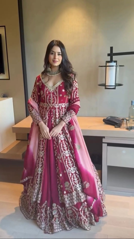 Beautifiul Partywear Lehenga Choli in Georgette Fabric