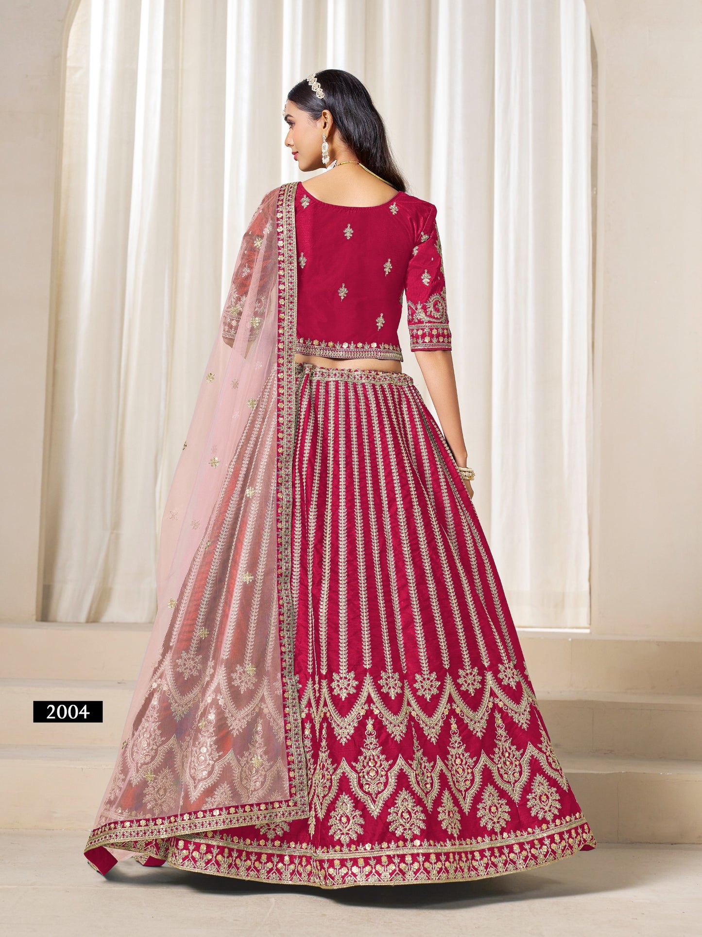 mehvish vol-20 lehenga choli 4 piece set