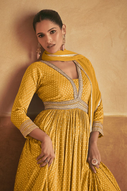 Gulkayra Designer ROOPAL 7519 series dress colour