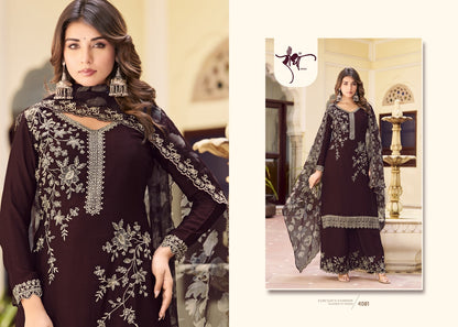 radha trendz saanjh vol 4 4081 to 4084 series dress