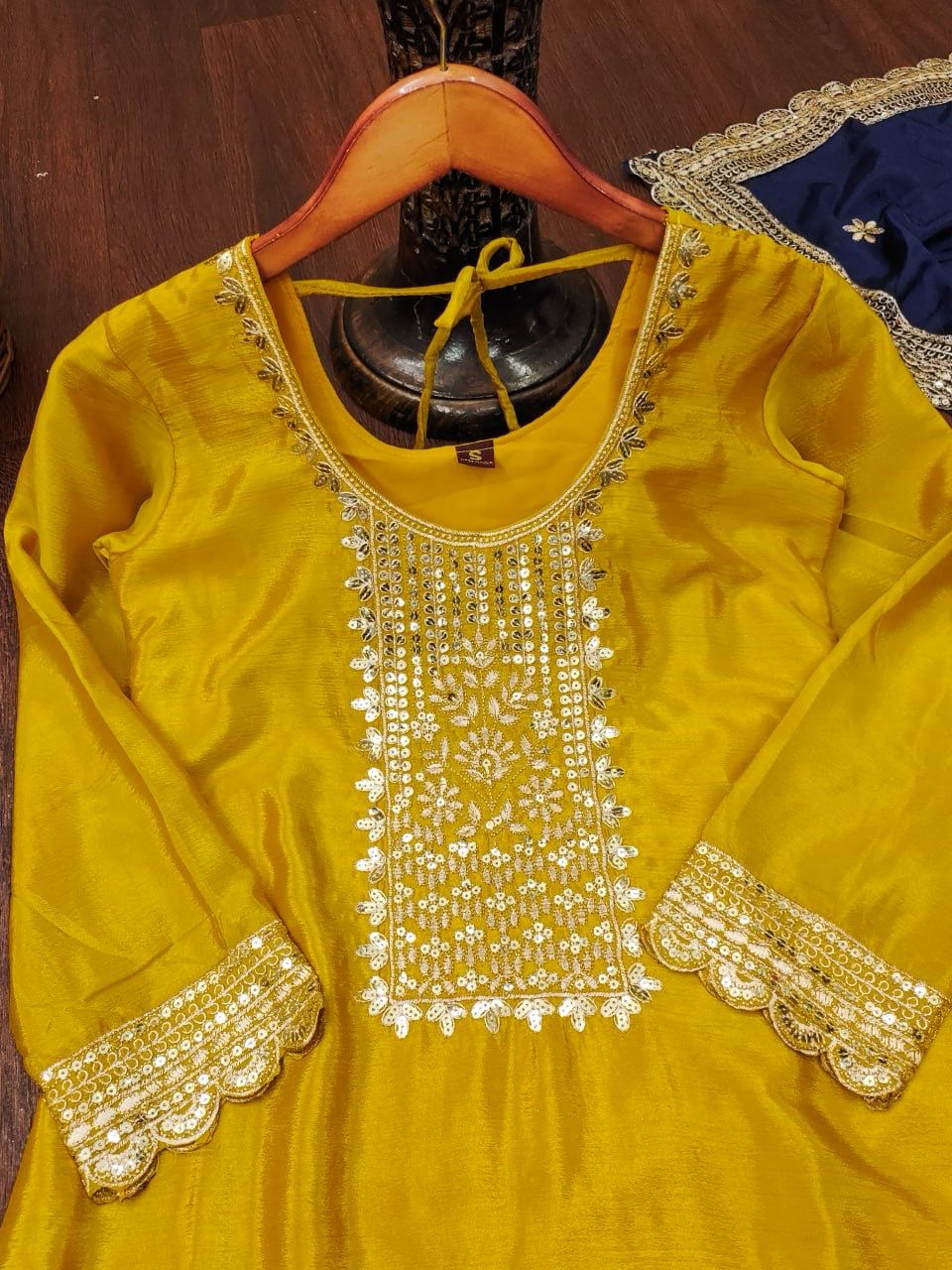 Yellow Color Dress for Haldi Function