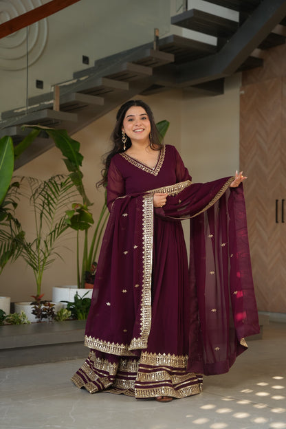 Beautiful Georgette Gown for partywear
