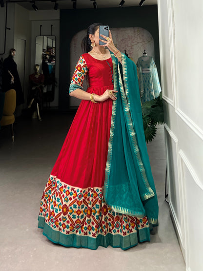 flare gown types with patterns made keeping the modern girl in mind, are the perfect fit for any occasion
