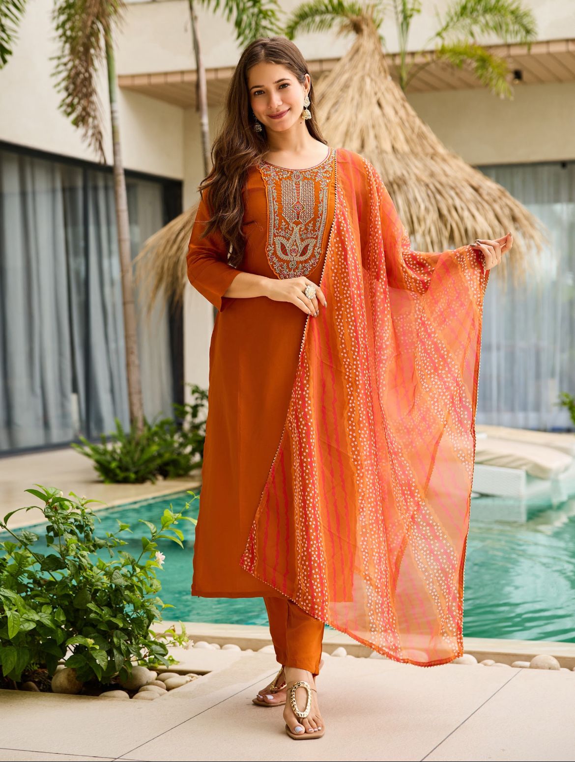 Daily Wear Dress in Rayon FAbric
