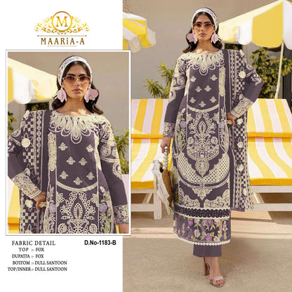 maaria 1183 dress material set to set 4 piece set