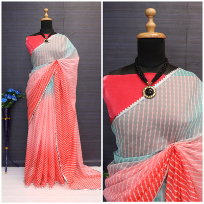 Orgenza Silk saree for regular wear